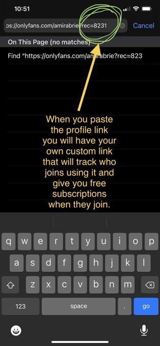 2 pic. Get a free 30 day subscription to onlyfans when someone joins using your link!!!  Here’s how!